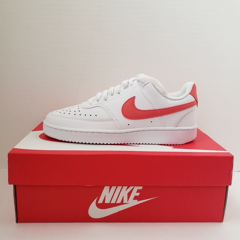 Nike Court Vision Low White Magic Ember 2021 - CD5434112 New with Box Size 5.5